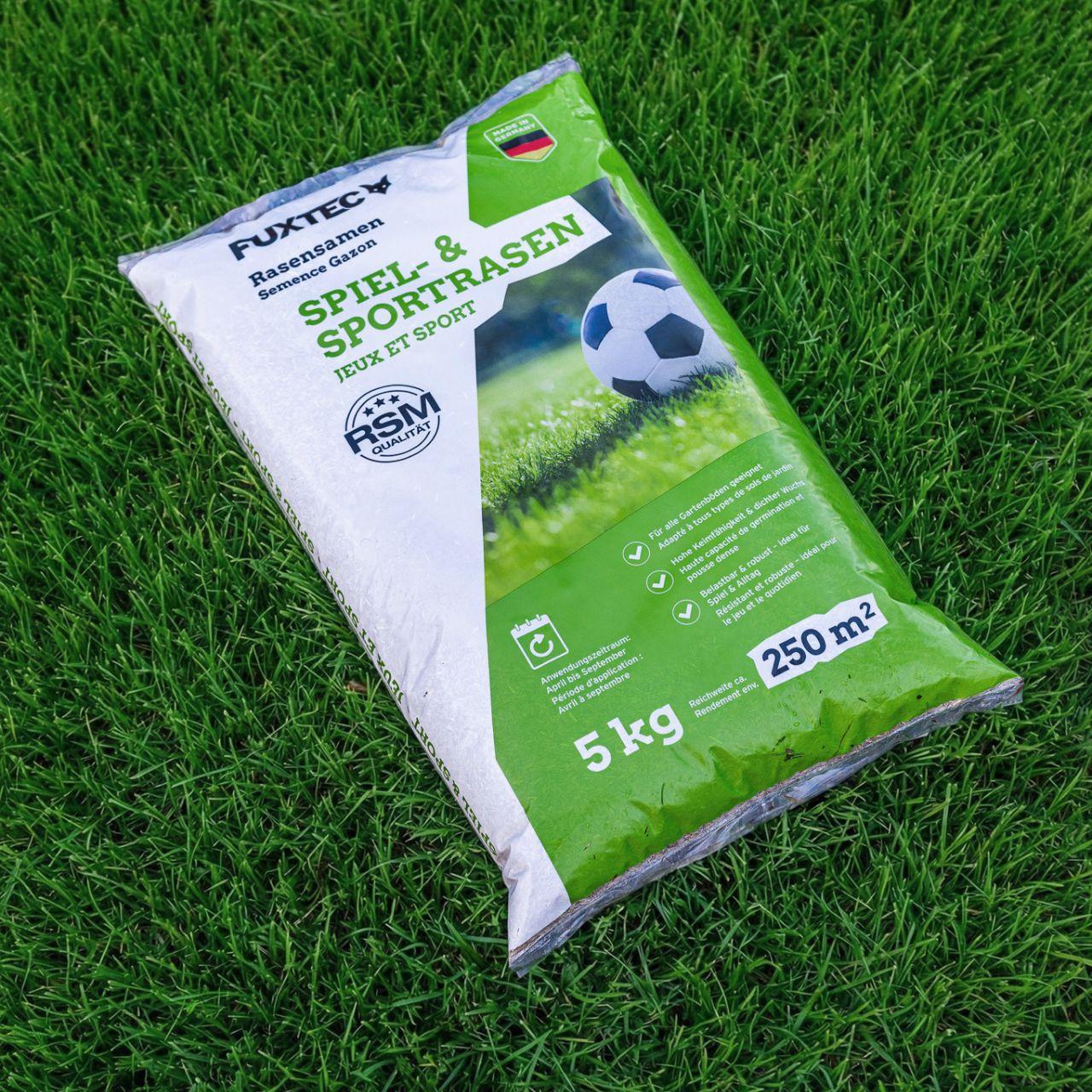 FUXTEC Rasensamen FX-RSSP5 5kg Spiel- & Sportrasen