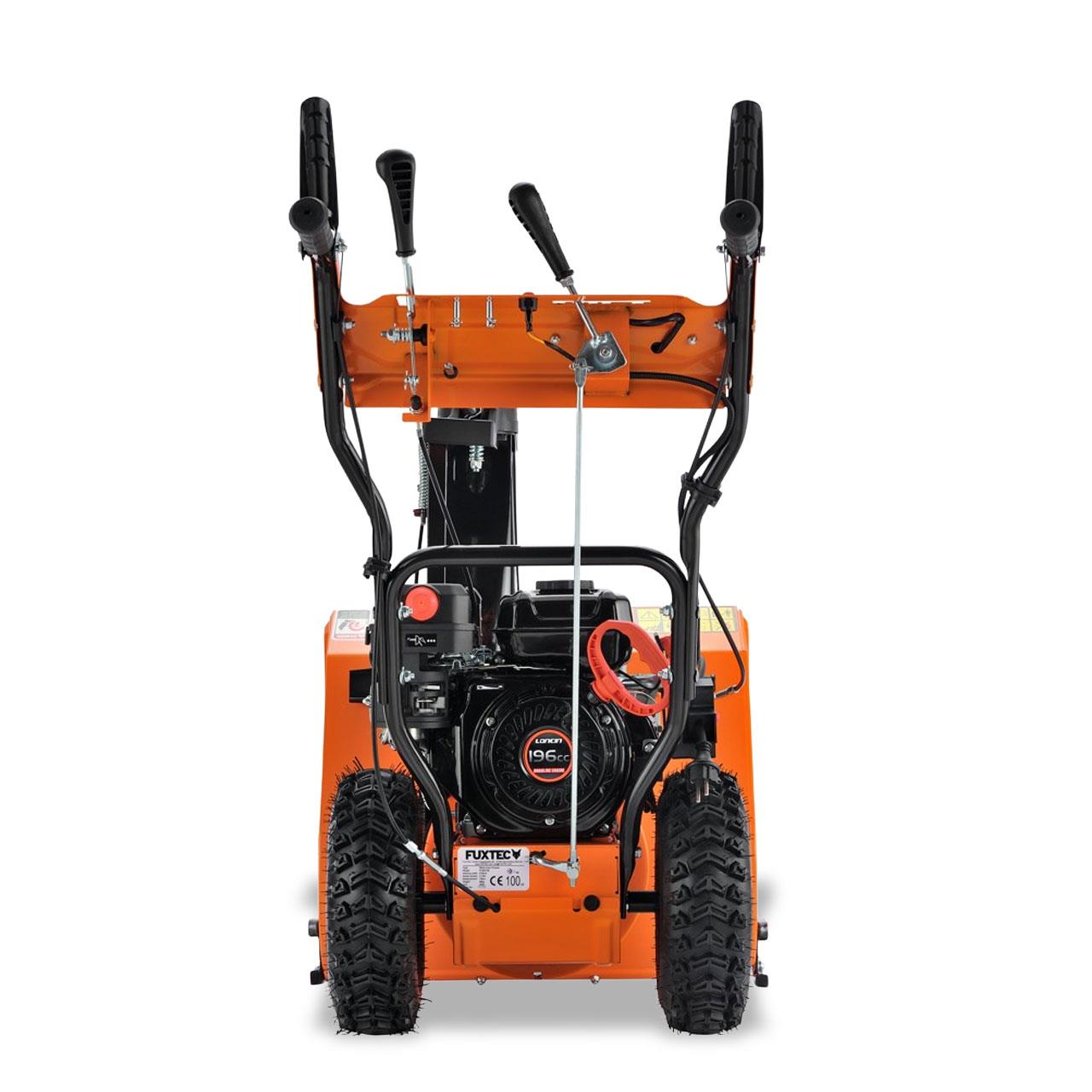 Fraise à neige - souffleuse à neige thermique démarrage électrique FUXTEC FX-SF2196